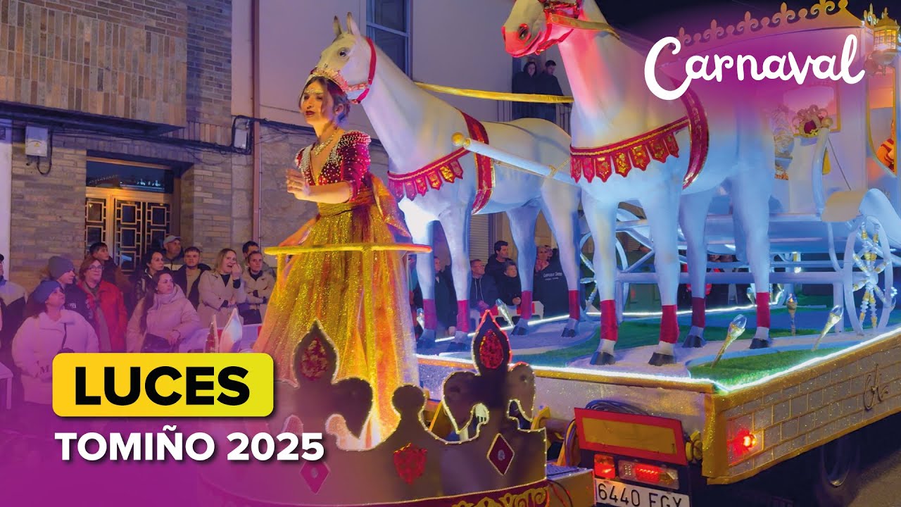 🎉 Comparsa LUCES de Tomi&ntilde;o 🥳 | CARNAVAL de Tomi&ntilde;o 2025 🎭