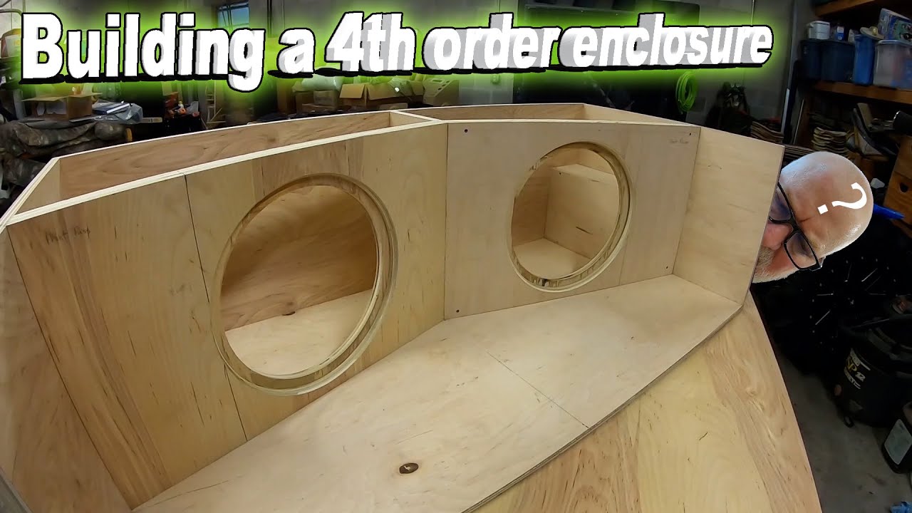 4th order bandpass enclosure for two 15s going in a Ram (Part 1)