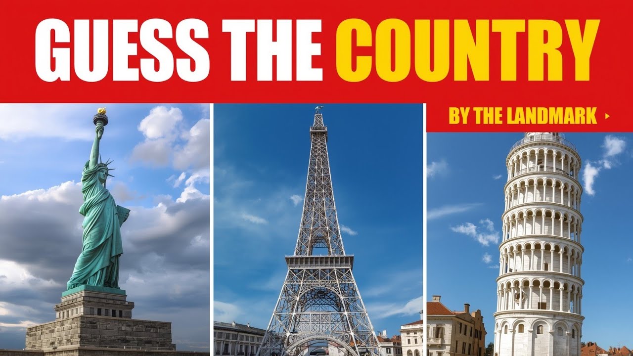 Guess The Country by the Landmark! 🌍 Only 1% Get All Correct!