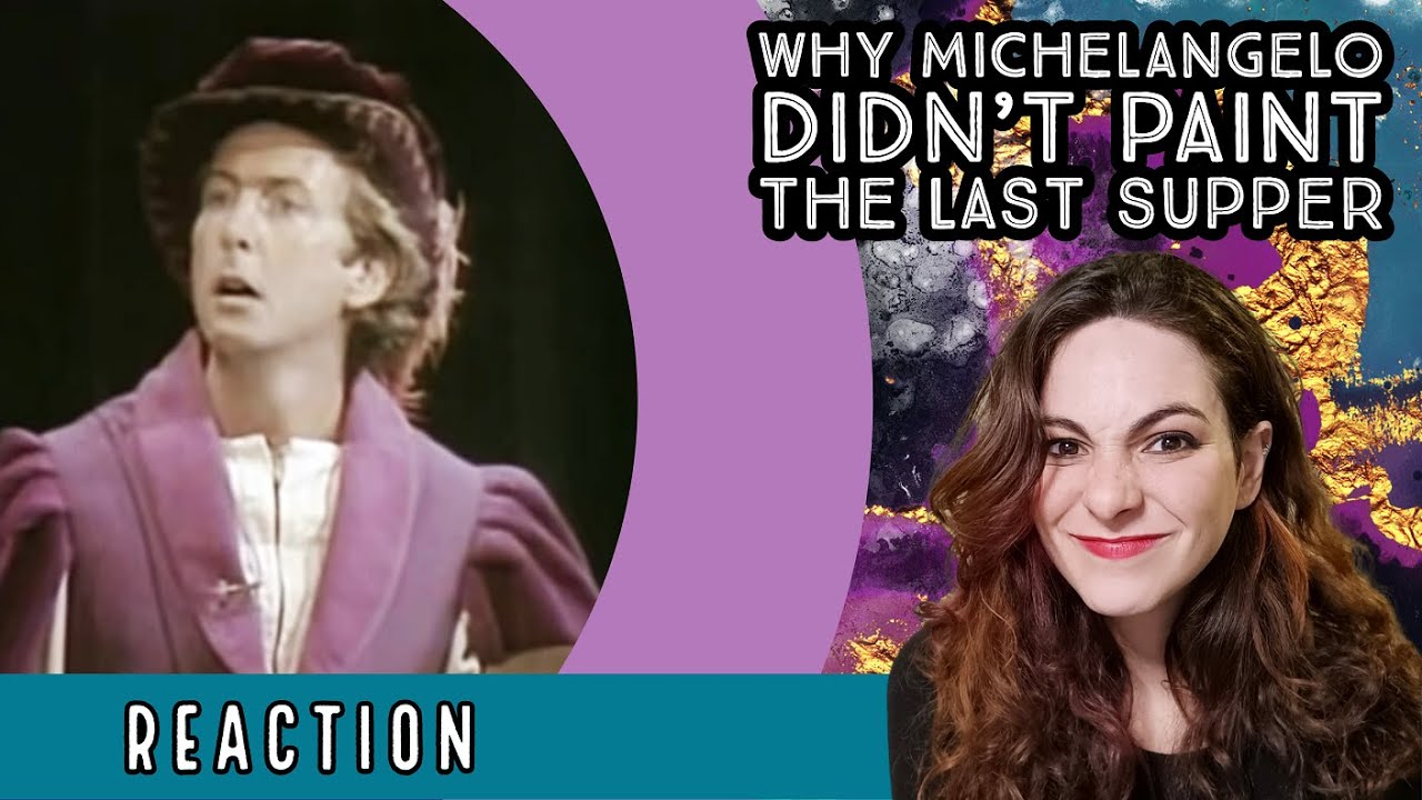 Why Michelangelo Didn't Paint the Last Supper - MONTY PYTHON - REACTION!