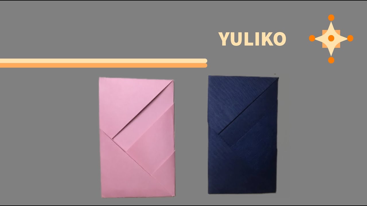 How to Make an Origami Letter Holder/ Sealed Envelope/ Document Folder in 1 Minute