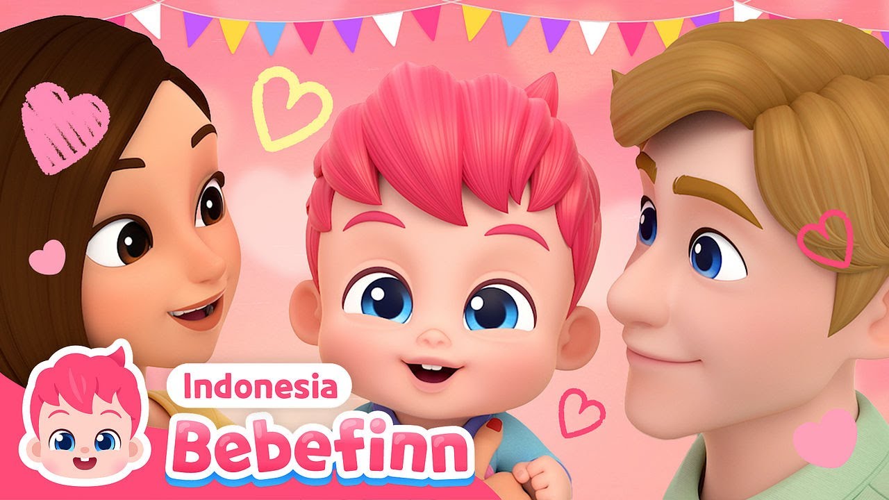 Happy Valentine's Day!❤️| Lagu Skidamarink dan lain | Kumpulan Lagu Anak | Bebefinn Bahasa Indonesia