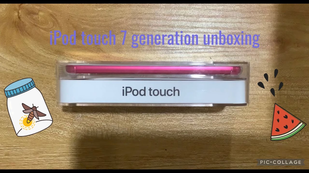 iPod touch 7th generation unboxing + case + screen protector