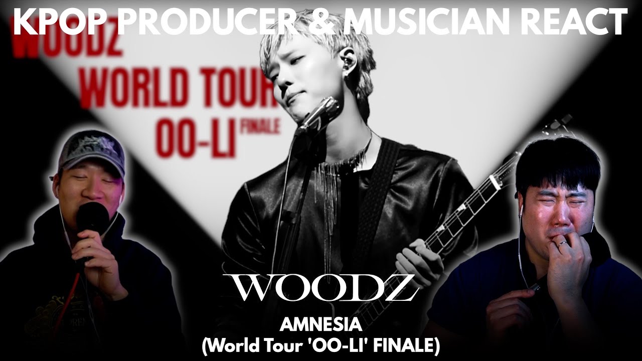 Musicians react & analyze ♡ WOODZ - Amnesia (World Tour 'OO-LI' FINALE)