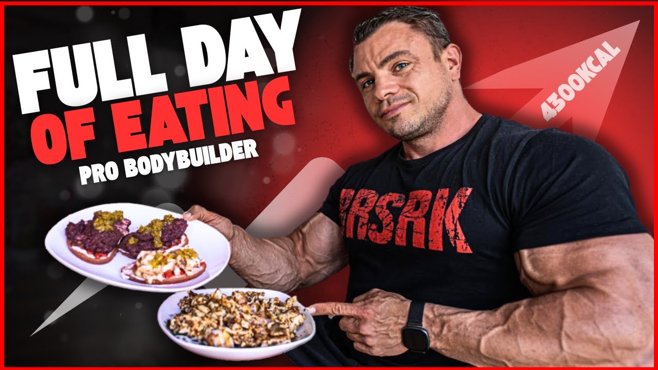MASSEPHASE wie ein PRO BODYBUILDER (4300 KCAL FULL DAY OF EATING)