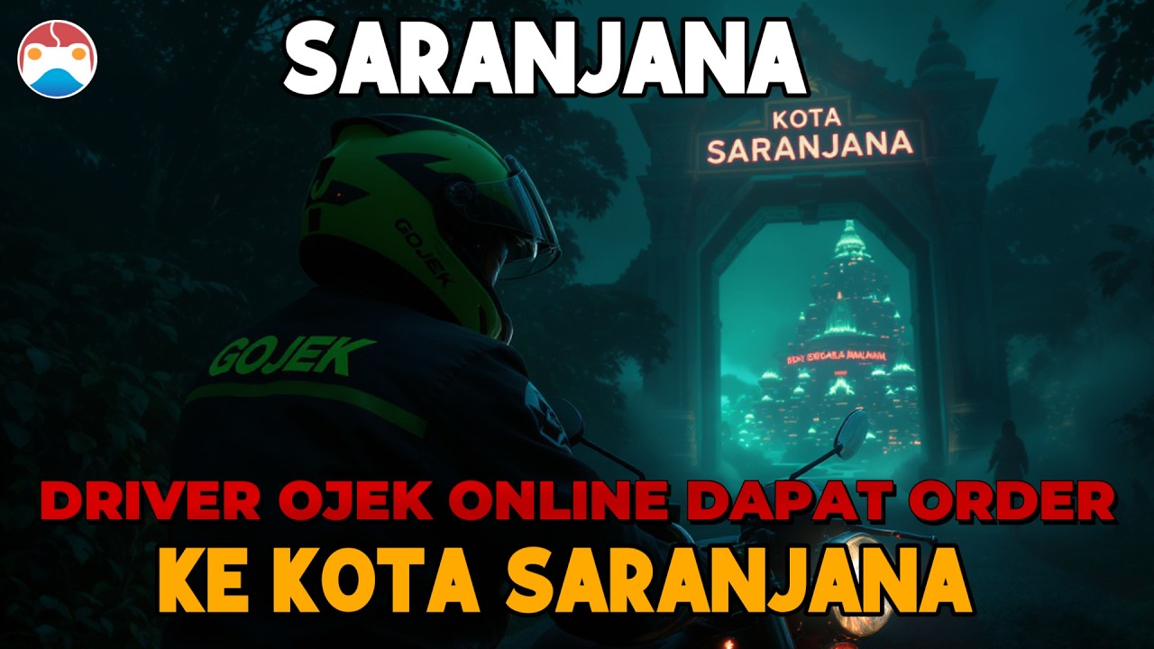 Driver Ojek Online Dapat Order Ke Kota Saranjana! Kisah Horor Misteri Kota Gaib Kalimantan