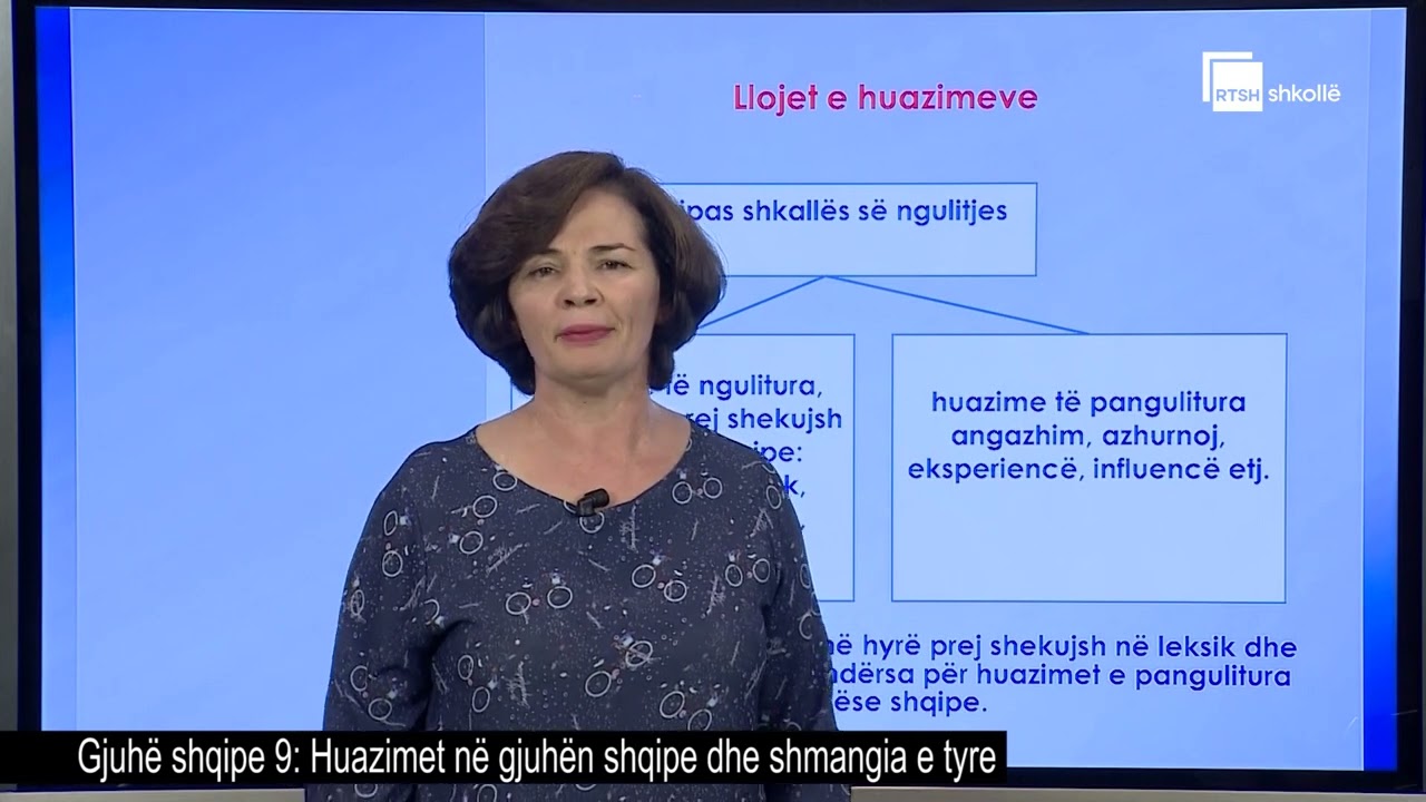 Huazimet në gjuhën shqipe dhe shmangia e tyre | Gjuhë shqipe 9