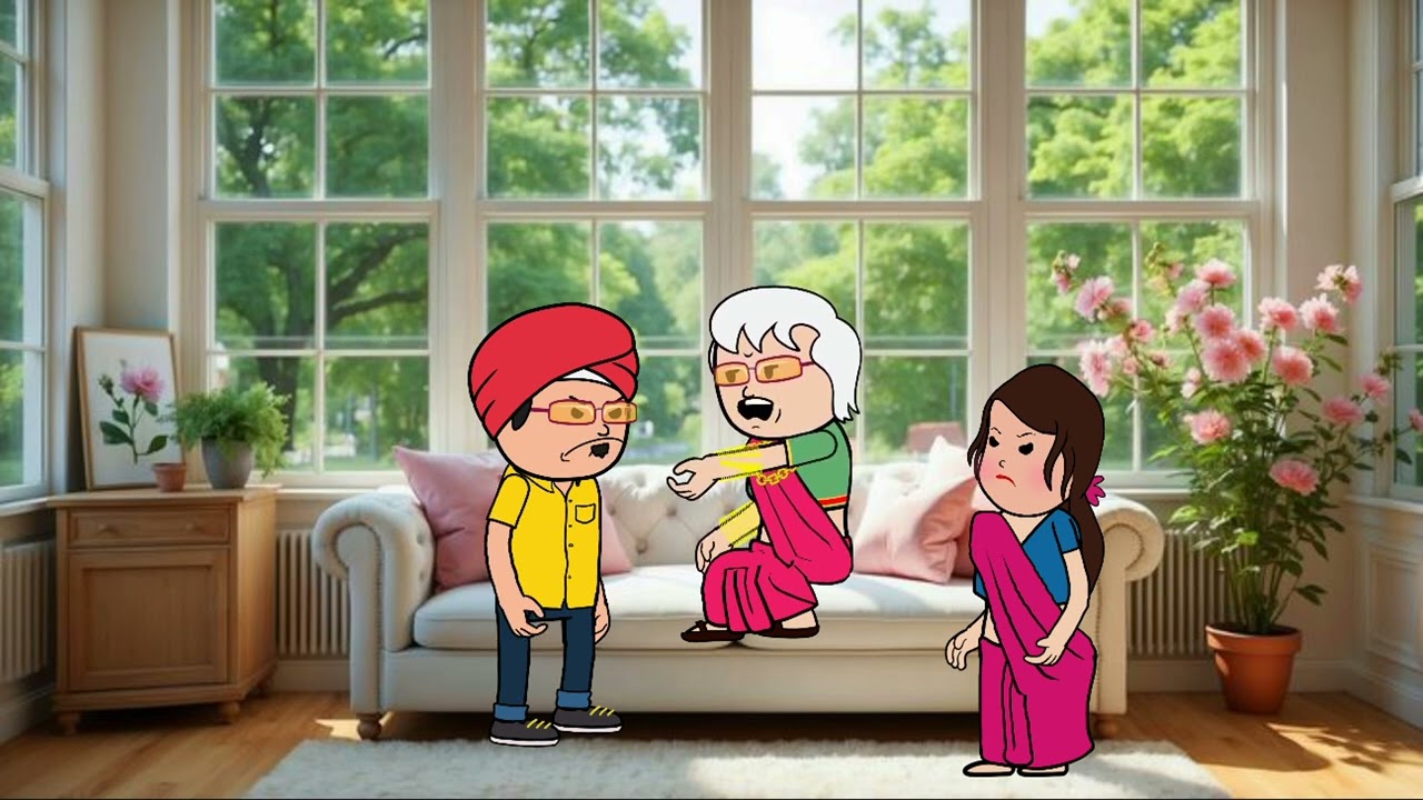  😡बहू ने सास और ननद 😰💥को सिखाया ऐसा सबक 😡😰 की याद करेगा पूरा मोहल्ला 💥 Hindistory 💥 cartoon Jagat up