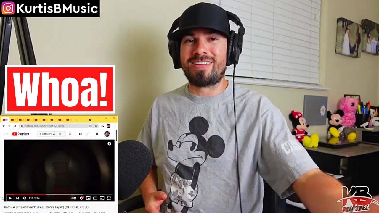 Rapper reacts to KORN - A Different World (Feat. COREY TAYLOR)