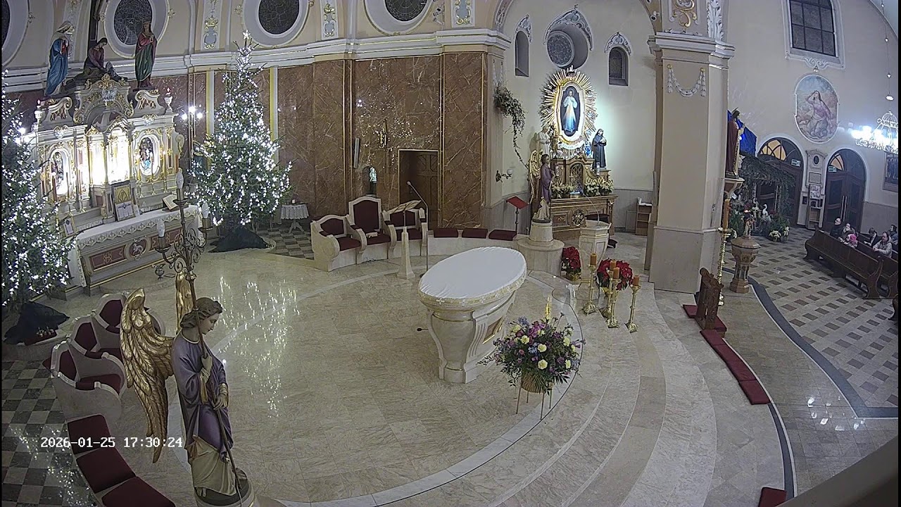 25.01.2026 • 15:30 – niedzielna Msza święta i nieszpory z Bazyliki św. Marii Magdaleny w Tychach