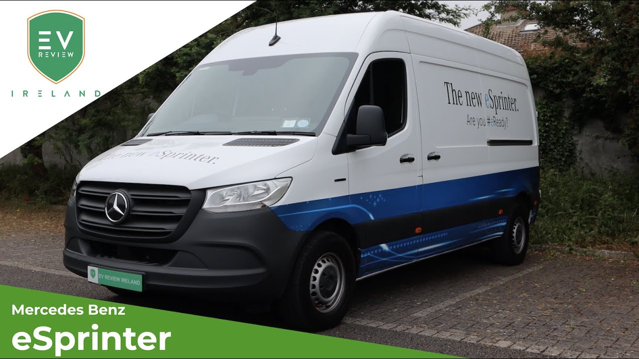 Mercedes Benz eSprinter 100% Electric Van Full Review