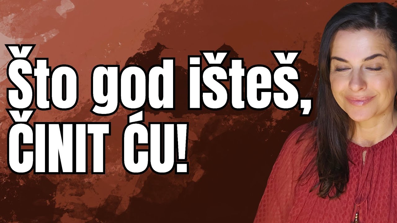 Što god išteš, ČINIT ĆU! Hodajmo s Gospodinom,  svaki dan! 9.3.2026.