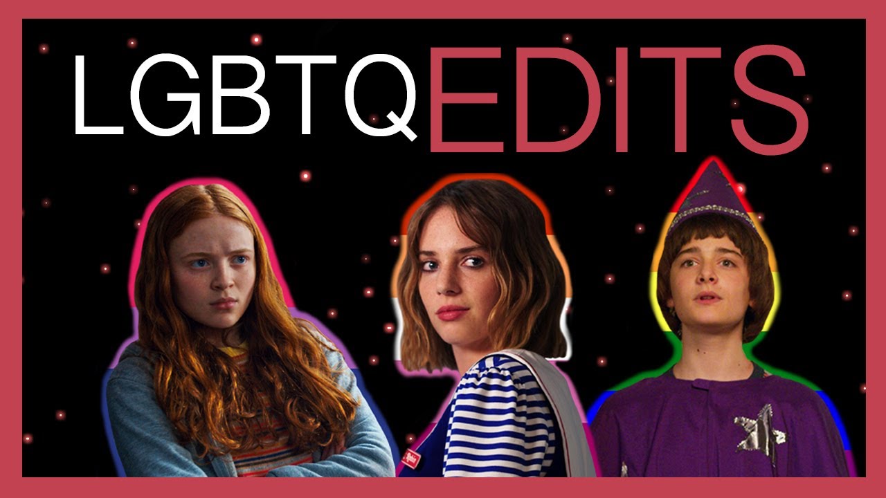 lgbtq stranger things edits bc everyone is gay