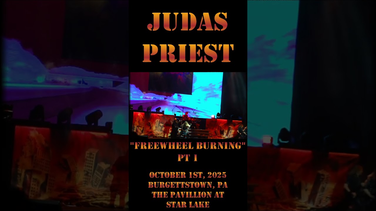 Judas Priest - October 1st, 2025 - Burgettstown, PA - Freewheel Burning pt 1 