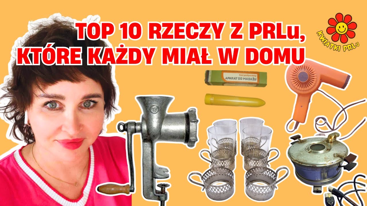 10 kultowych rzeczy z PRLu, które każdy miał w domu
