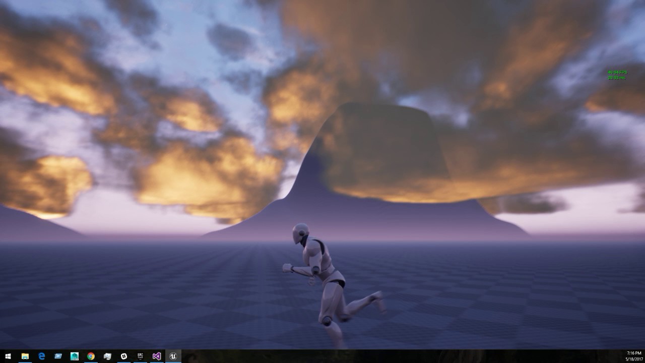 Unreal Engine 4.16 Volumetric Clouds Testing + Ultra Dynamic Sky