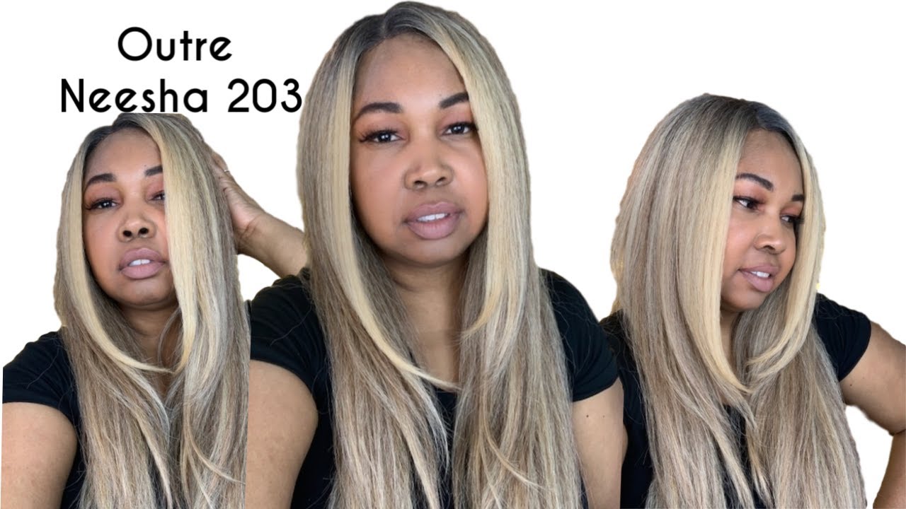 NATURAL BLOW OUT| Outre Neesha 203 Wig Review