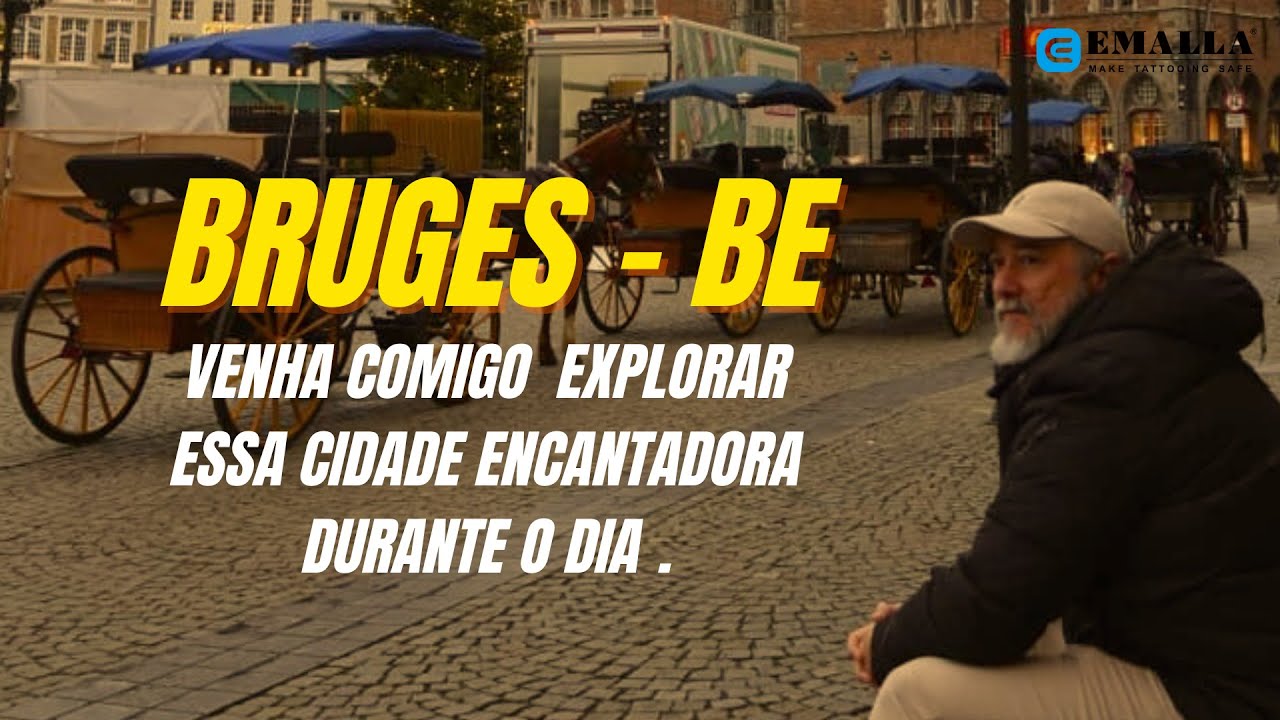 Bruges, Bélgica 🇧🇪 Durante o Dia | Uma Das Minhas Cidades Favoritas da Europa