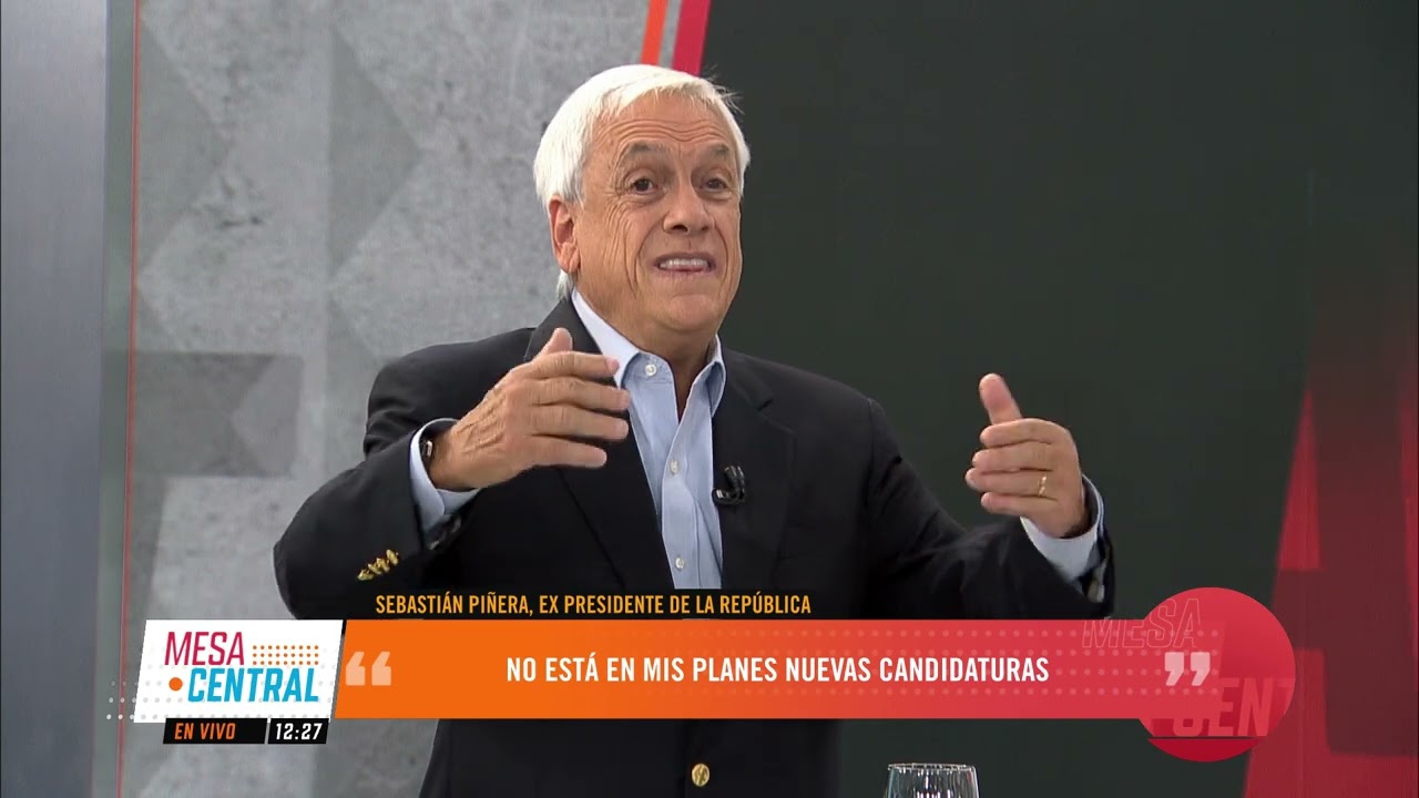 Sebasti&aacute;n Pi&ntilde;era: entrevista completa en #MesaCentral 5 de junio