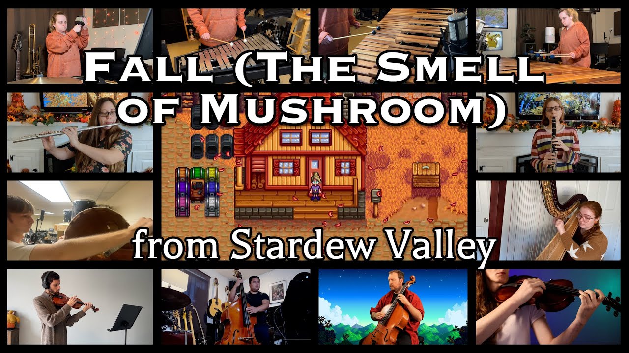 Fall (The Smell of Mushroom) - Stardew Valley (Cover) | V-Ron Media ft. VGM Friends!
