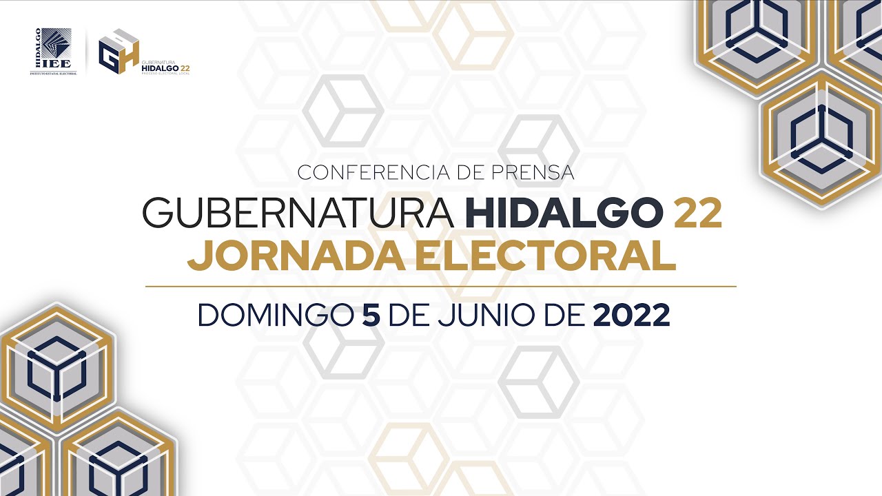 CONFERENCIA DE PRENSA GUBERNATURA HIDALGO 2022 JORNADA ELECTORAL