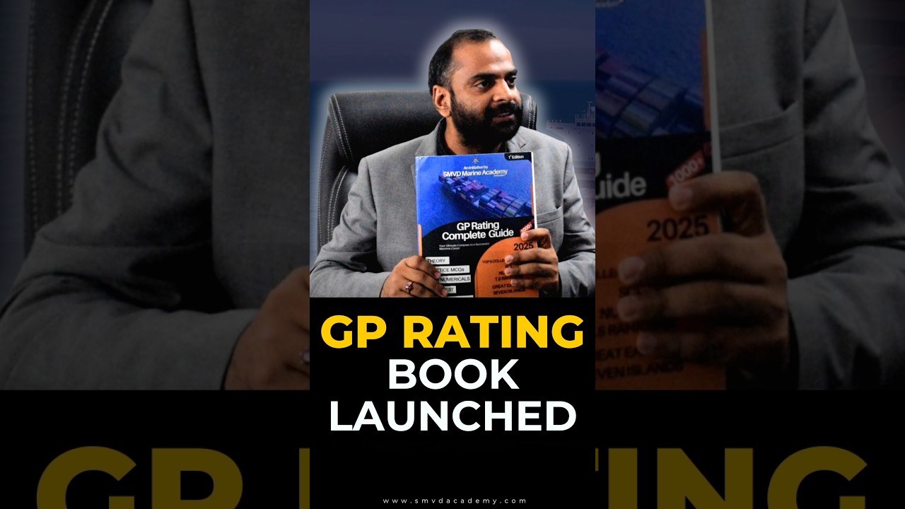 GP Rating Preparation Book Launched by SMVD Marine Academy
