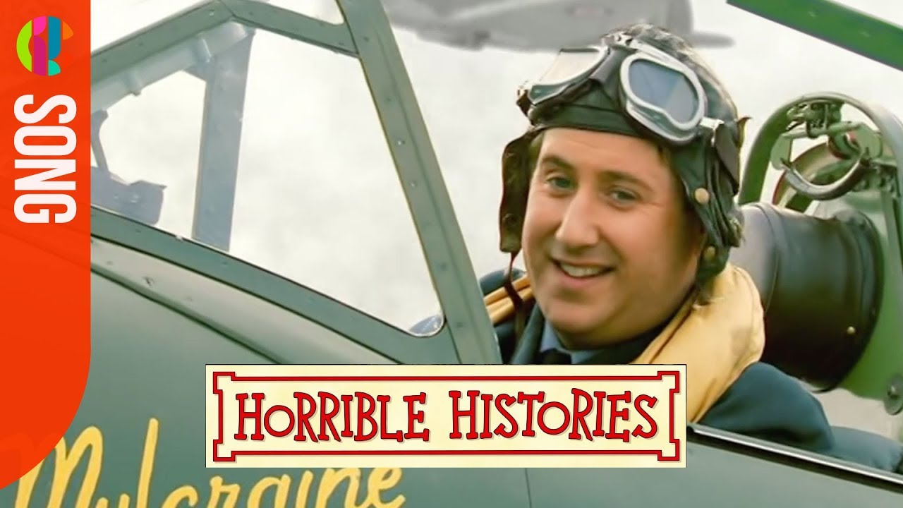Horrible Histories song - RAF Pilot Song - CBBC