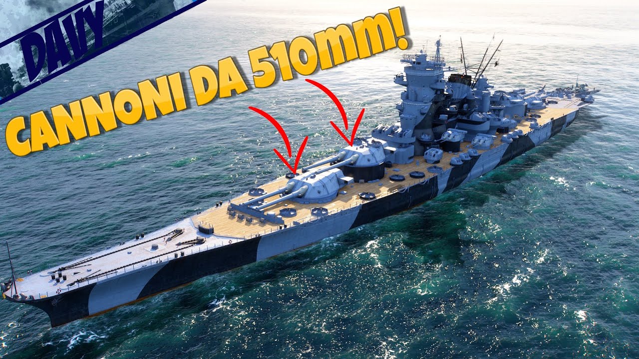 SATSUMA,SUPERCORAZZATA GIAPPONESE ⚓WORLD OF WARSHIPS GAMEPLAY PC⚓