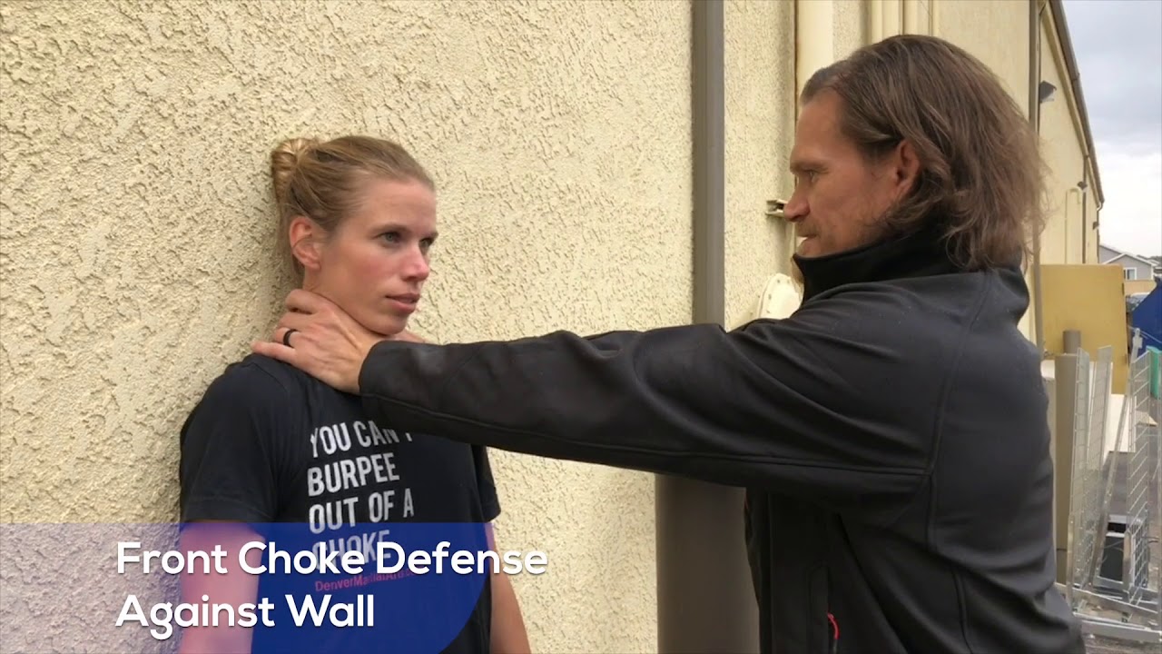 Self Defense from Front Choke with Brazilian Jiu-Jitsu: Monument JiuJitsu