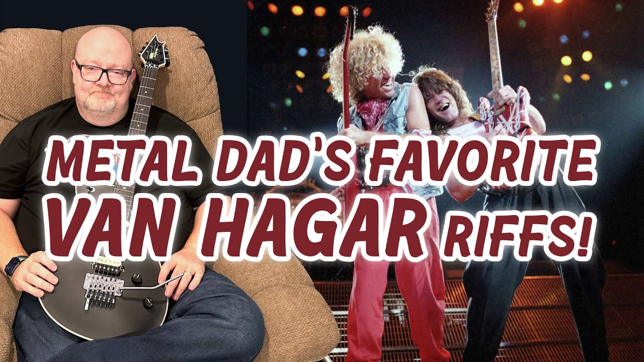 Любимые риффы VAN HAGAR от метал-папы!