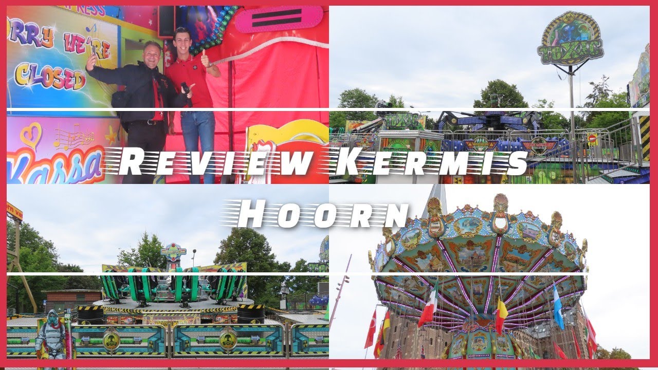 DIT IS PAS BINNENSTAD KERMIS!!! Review (Reportage) Kermis (Kirmes) (Funfair) Hoorn 2023