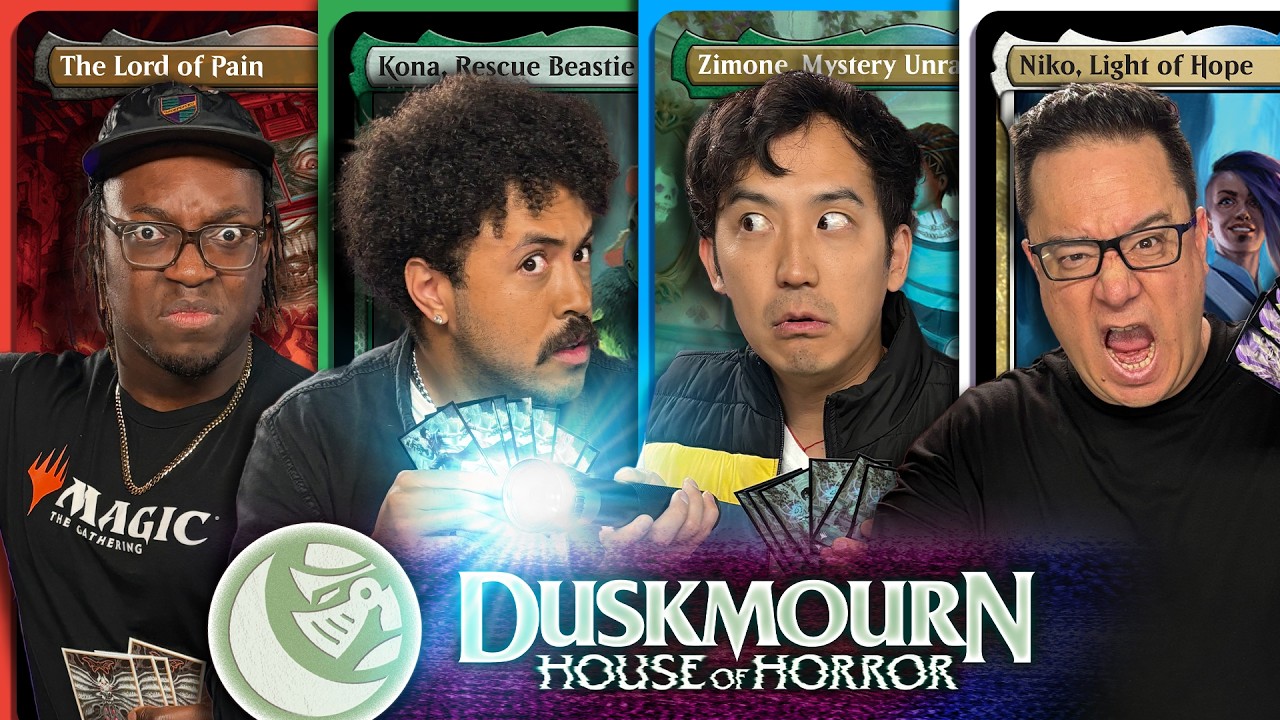 Duskmourn w/ Jarvis Johnson & Ify Nwadiwe | Game Knights 73 | Magic Gathering EDH Commander Gameplay
