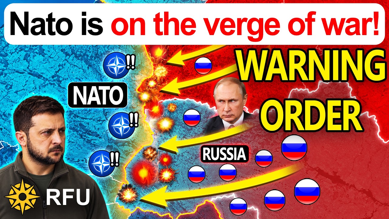 Russia to declare war at any moment as strikes rain down on the NATO border