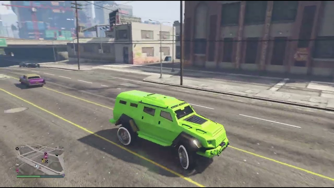 Spawning modified gang cars with friend