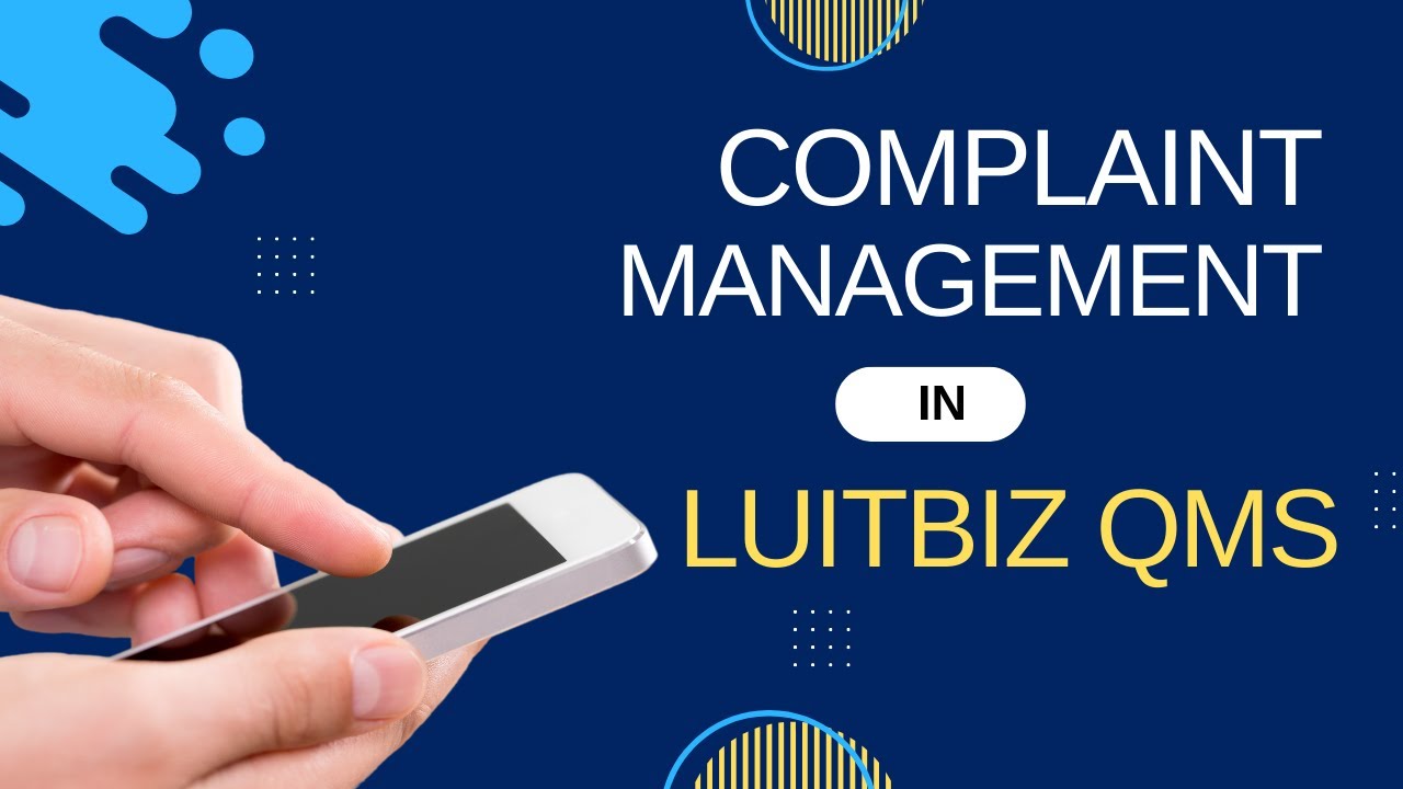 Complaint Management Software - LuitBiz QMS