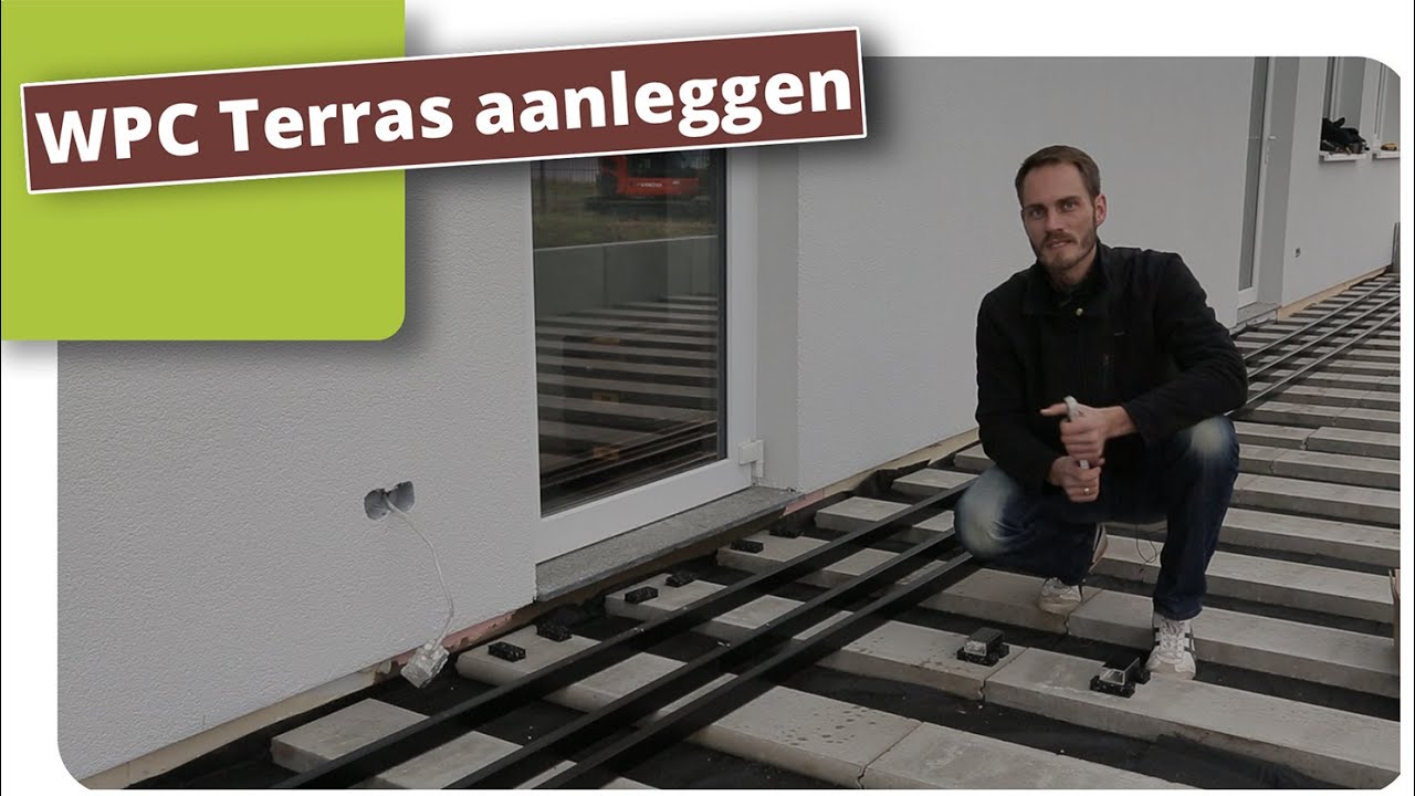 WPC terras met buitenkeuken zelf bouwen