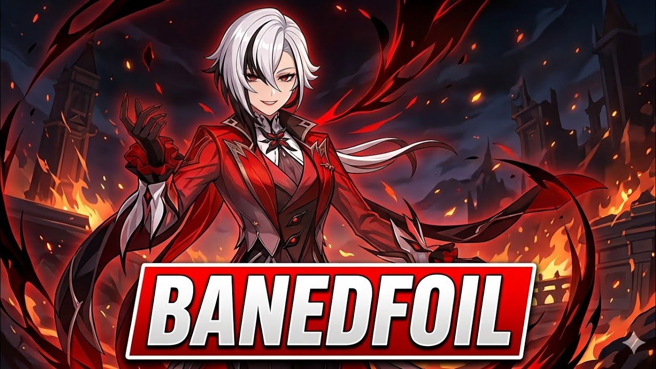 Banedfoil juega a Genshin Impact y le sale Arlecchino.