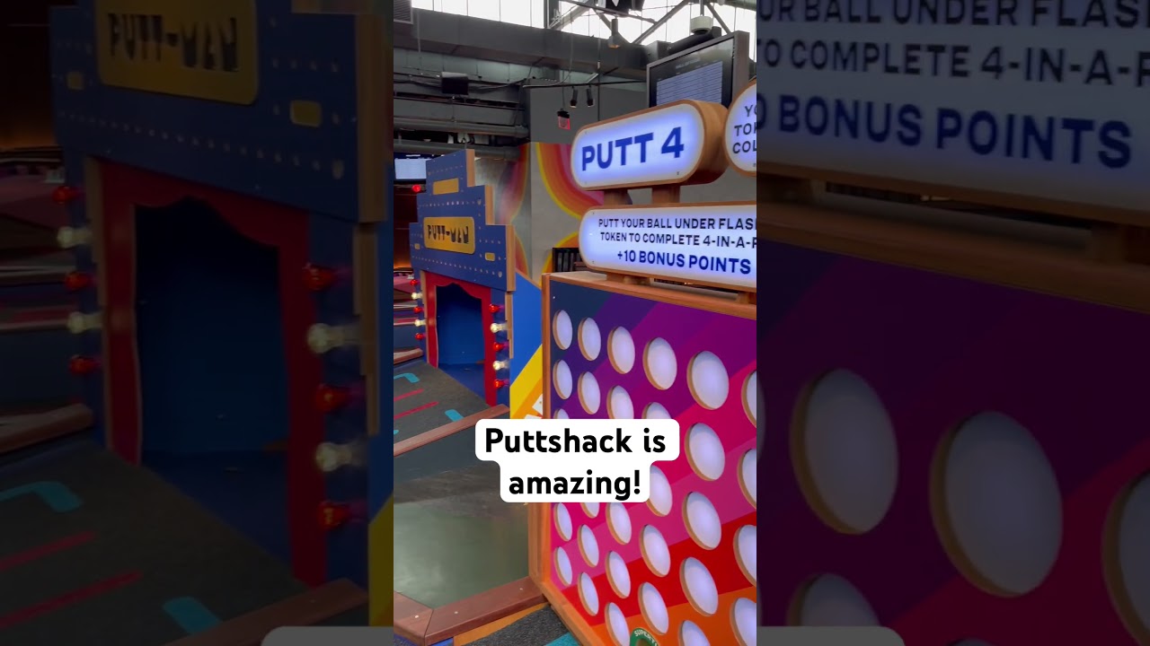 Puttshack in Pittsburgh was Awesome!  Definitely check it out 😀