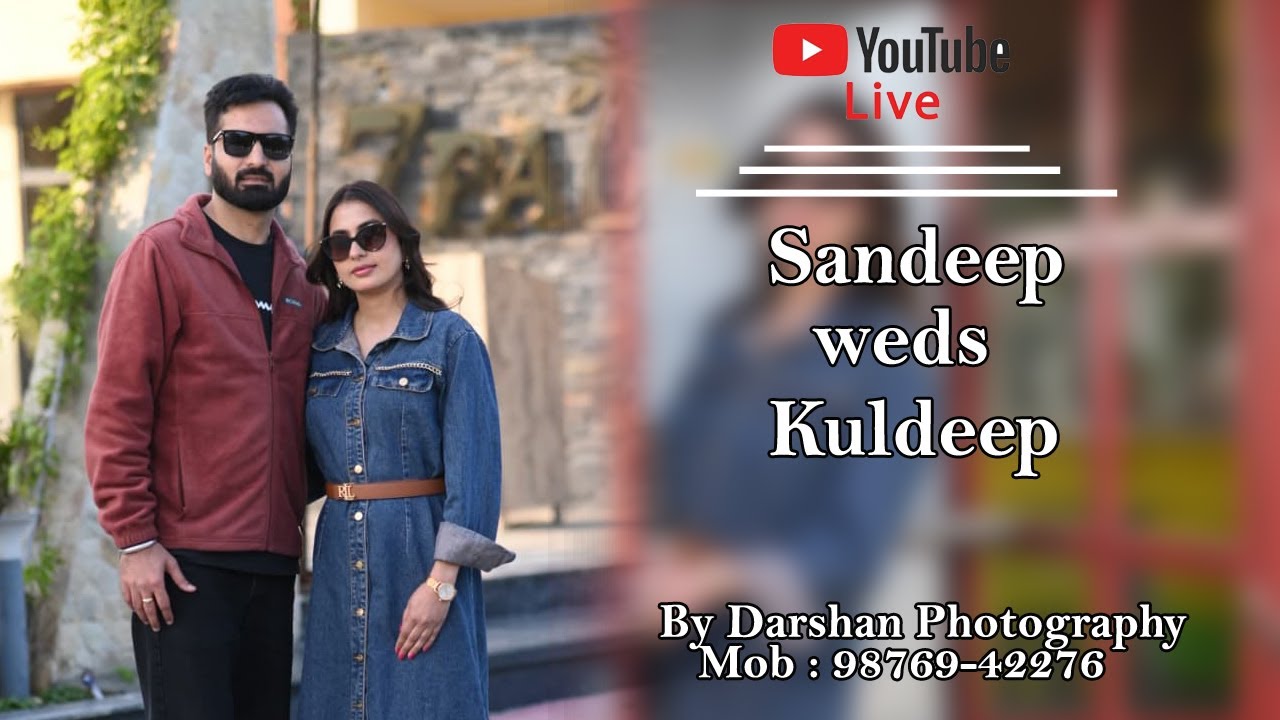 4K Live Lady Sangeet Sandeep weds Kuldeep By Darshan Photography Mob : 98769-42276