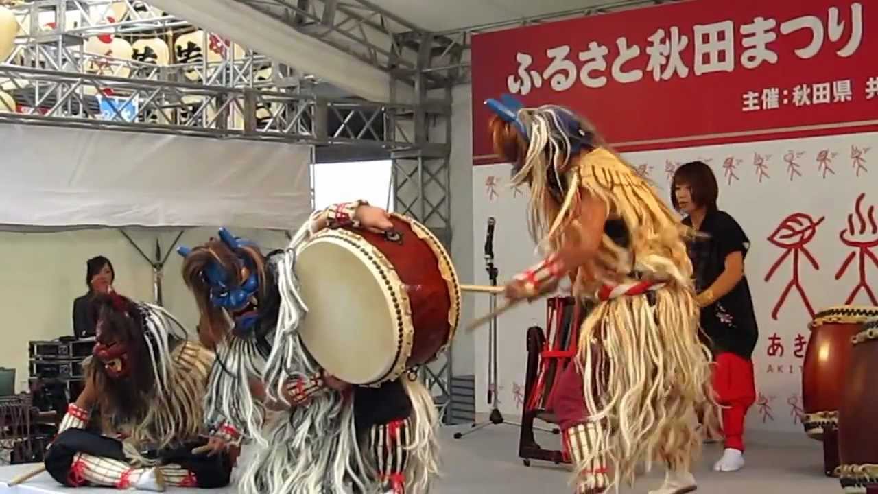 なまはげ太鼓・御荷