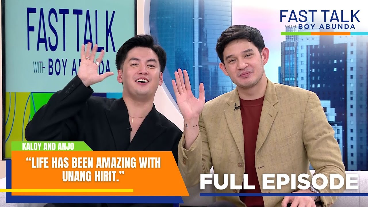 Fast Talk with Boy Abunda: 'Unang Hirit' leading men, Kaloy at Anjo! (Full Episode 666)