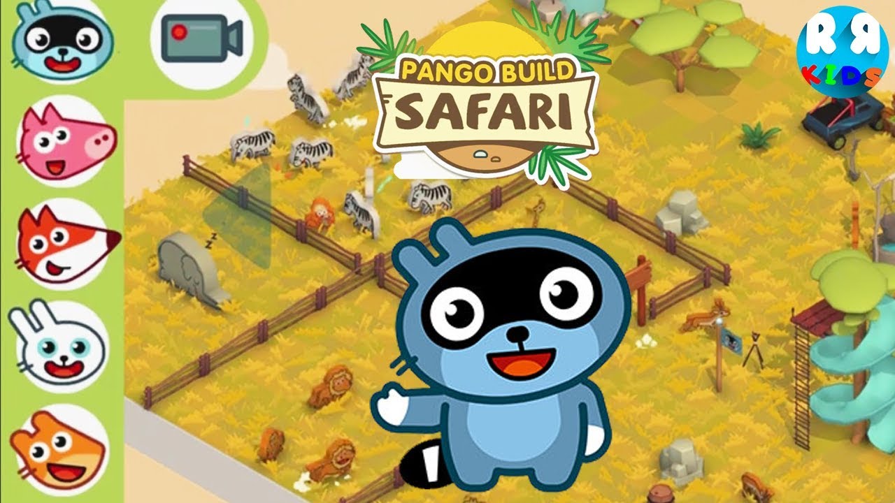 Pango Build Safari (by Studio Pango) - New Best App for Kids