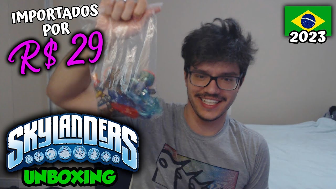 COMPREI TRAPS por R$29 CADA!! SKYLANDERS DA FRANÇA!