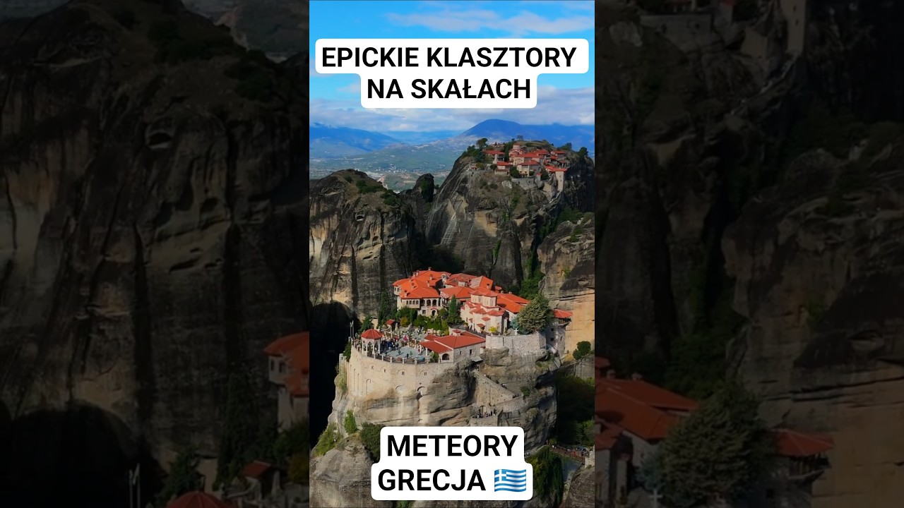 #МЕТЕОРЫ и их ВЕЛИЧЕСТВЕННЫЕ МОНАСТЫРИ &ndash; с дрона | #Греция #Meteora 2025, #4K