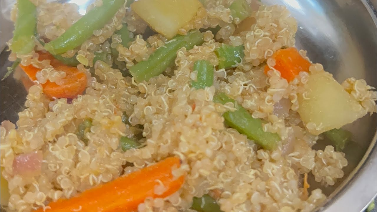 Evening vlog + healthy quinoa recipe!