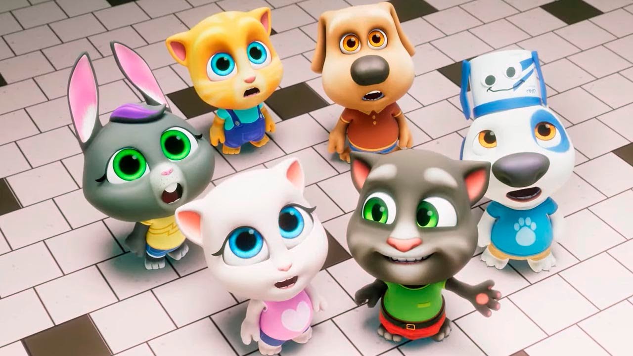 Говорящий Том: НОВОЕ! Короткометражки! Серия 45  - Мультики для детей