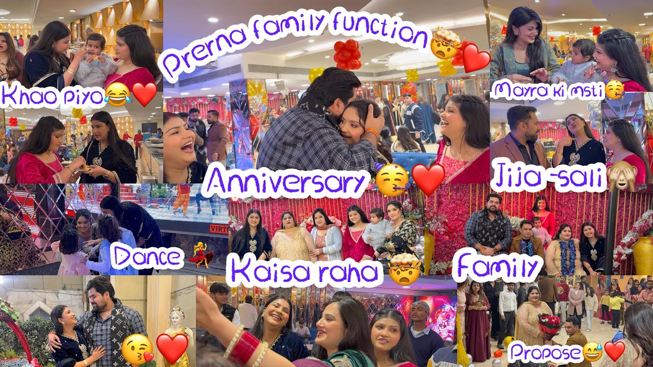 Prerna ke mummy ❤️papa ki anniversary🥳/Itne Dino baad mile// Mze aagy🤩@prernasvlog06 @kashishvlog07 