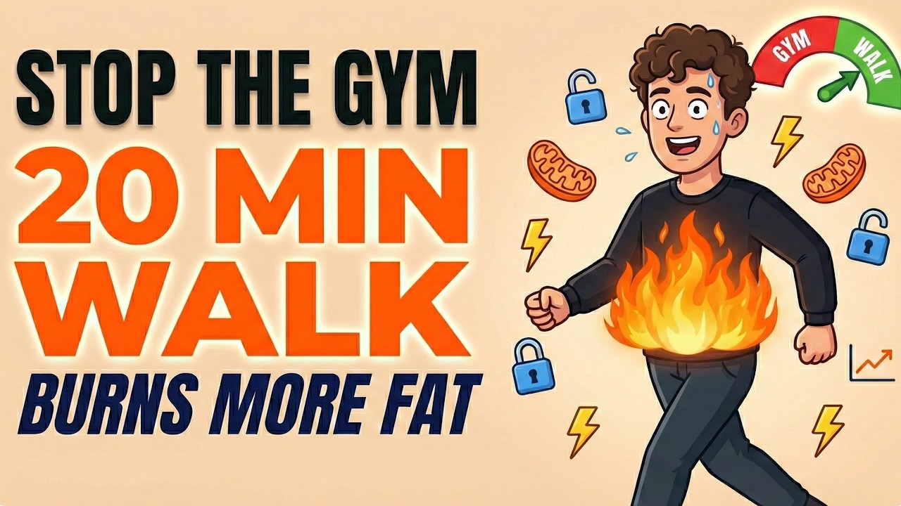 Stop the Gym! This 20-Minute Walk Burns MORE Fat (Science Backed)