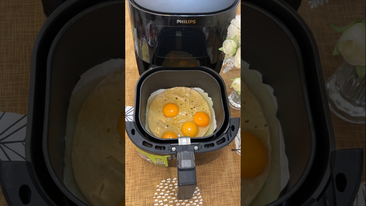 High Protein Breakfast Recipe in Air Fryer👌#shorts #viralshorts #trending #youtubeshorts #ytshorts