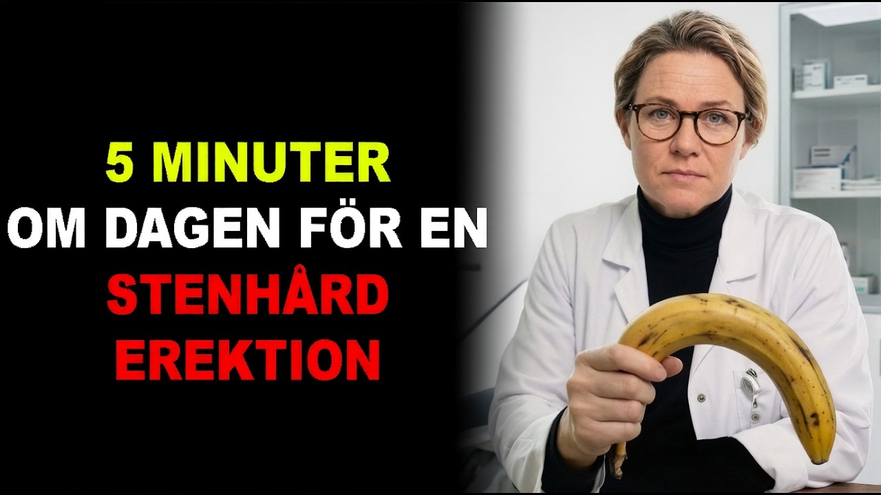 Den osynliga MUSKELN som FÖRSTÖR DIN EREKTION | Sanningen från urologen,och problemet är inte åldern